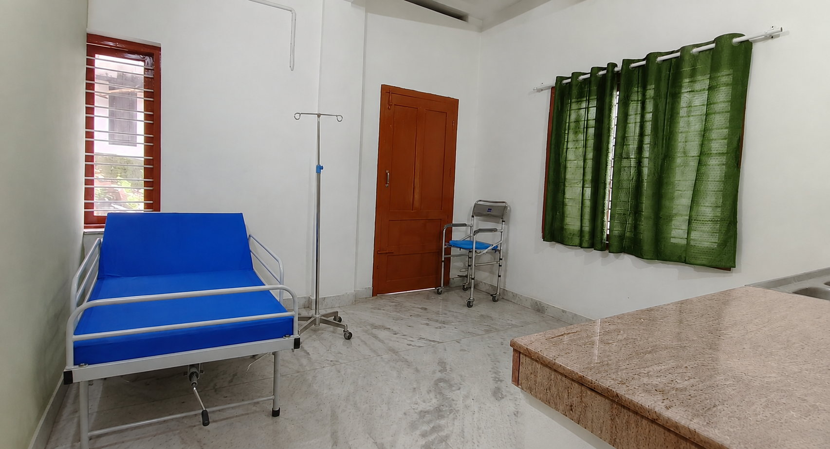 Care room at Third Space, equipped for resident comfort and support